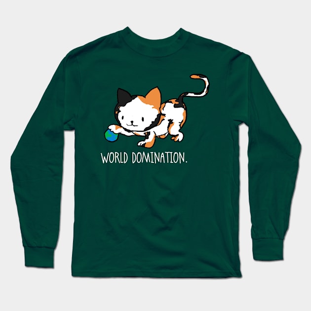 World Domination Long Sleeve T-Shirt by RadicalLizard